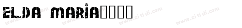 Elda Maria字体转换